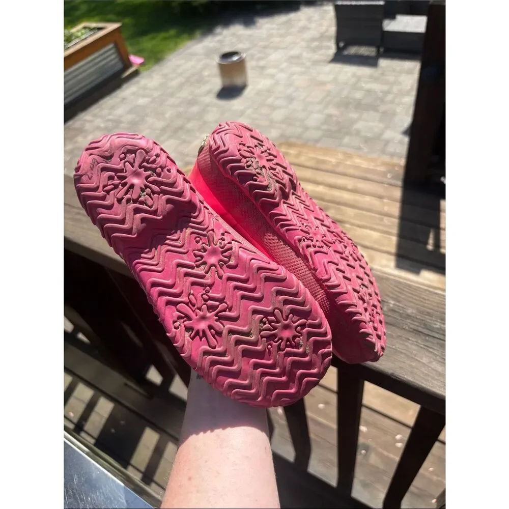 Bogs Bright Pink Kids Waterproof Rain Boots